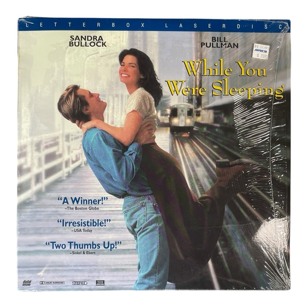 While You Were Sleeping Laserdisc Movie